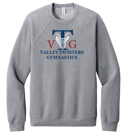 BELLA+CANVAS® Unisex Sponge Fleece Raglan Sweatshirt