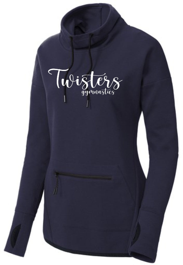 Sport-Tek® Women's Triumph Cowl Neck Pullover