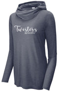 Sport-Tek® Women's Tri-Blend Wicking Long Sleeve Hoodie